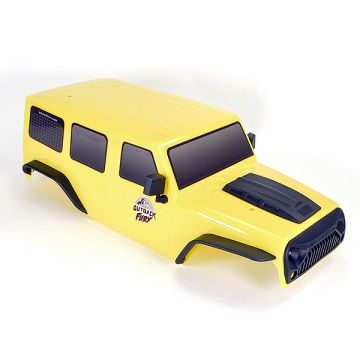 FTX Outback Fury Bodyshell Pvc - Yellow - Complete Set (FTX9209YC)