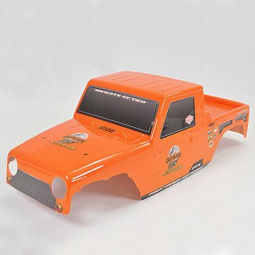 FTX Fury X Printed Dropcsab Body - Orange (FTX9256O)