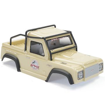 FTX Mini Outback 2.0 Ranger Lexan Body & Roll Cage - Sand (FTX9331SL)