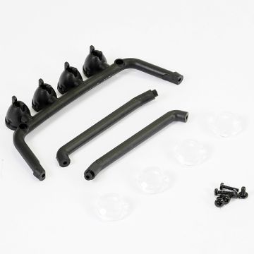 FTX Outback Mini X 2.0 Patriot Roll Cage & Spot Light Set (FTX9388)