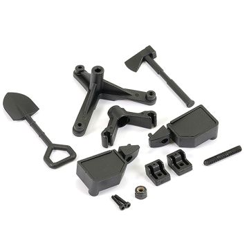 FTX Outback Geo 4X4 Moulded Body Mirror/Tool/Spare Mount (FTX9932A)