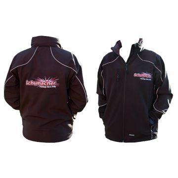 Schumacher Jacket - 3 Layer Softshell - Black - M  - 41inch (G339M)