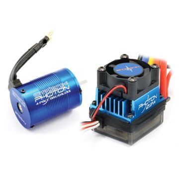Etronix Photon 2.1W Brushless Speed Controller W/3450KV Motor (11T) (ET0411)