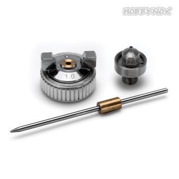 Hobbynox Ruby Needle & Nozzle Set 1.0mm (HN001-02C)