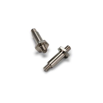jConcepts RC10B7 Steering Bell Crank Stand-Off Titanium 2pc (JC5210)