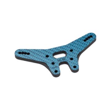 jConcepts RC10B7 -2mm Carbon Fibre Rear Shock Tower - Blue (JC5215-1)
