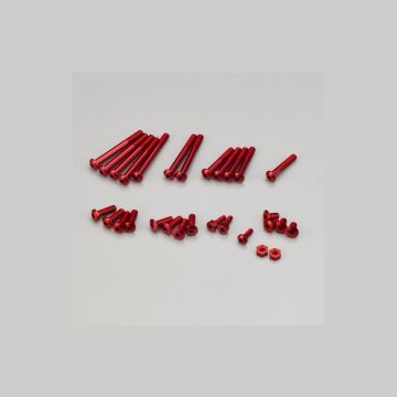 KO PROPO Alloy Screw Set EX-RR/EX2/LDT/NEXT Red (KO10675)