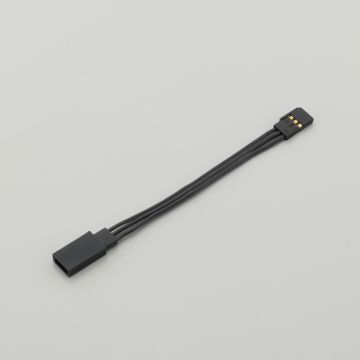 KO PROPO Extension Wire Black - High Current 80mm (KO36521)