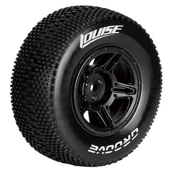 Louise RC SC-Groove 1:10 Rr Soft Slash Rr , Slash 4x4 F/R Black (L-T3146SBTR)