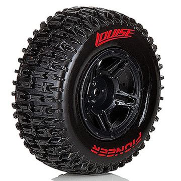 Louise RC SC-Pioneer 1:10 Rr Soft Slash Rr , Slash 4x4 F/R Black (L-T3148SBTR)