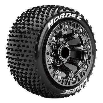 Louise RC ST-Hornet 1:16 Soft Spoke Black Chrome Trx 1:16 (L-T3172SBC)