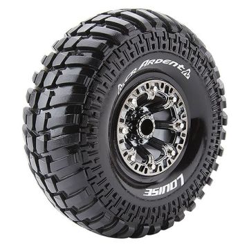 Louise RC CR-Ardent 1:10 Supe Rsoft Black Chrome Hex 12mm (L-T3237VBC)