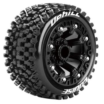 Louise RC ST-Uphill 1:16 Soft Black Trx 1:16 E-Revo Fr & R (L-T3279SB)