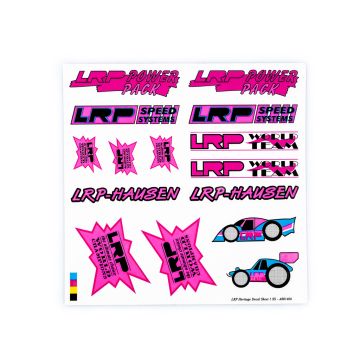 LRP Heritage Decal Sheet 1 XS â€“ Limited Edition (LRPA001406)