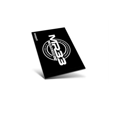 MR33 Decal Inc Hudy Setup Board-White (MR33-SB-W)