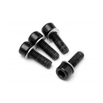 Maverick Cap Head Screw M5X15mm 4 Pcs Me - 243 (Blackout) (MV24151)
