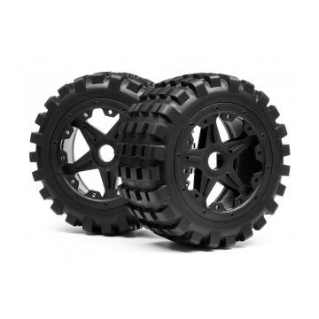 Maverick Blackout XB Mounted Wheel And Tyre Set (Rear) Pr (MV24173)
