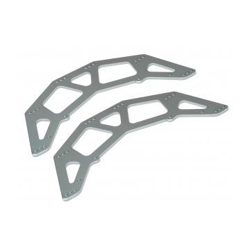 Maverick Chassis Side Plate Gunmetal 2Pcs (Scout Rc) (MV25023)