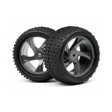 Maverick 1/18 TRUGGY WHEEL & TYRE ASSEMBLY (ION XT) (MV28047)