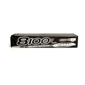 HV Stock Spec Graphene4 - 8100mAh 7.6v 135C/65C (NR999656)