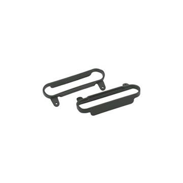 RPM Nerf Bars For Traxxas Slash & Slash 4X4 Black (RPM80622)