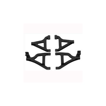 RPM Traxxas 1/16th Slash 4X4 Front A-Arms Black (RPM80652)