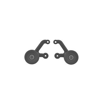 RPM Low Visibilty Wheelie Bars Traxxas Slash 2wd/4Wd (RPM81312)