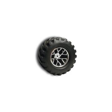 RPM Maxx Monster Clawz Offset Wheels - Pair - Chrome (RPM81923)