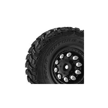 RPM Traxxas Slash 2wd Rear Black Wheels (X2) (RPM82332)