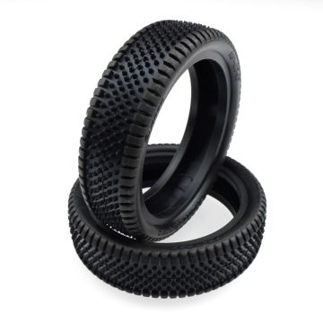 RUDDOG Front Ripper 2wd Front Tires (2pcs | Medium | Yellow) (RP-0747-M)
