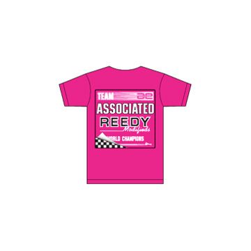 Team Associated/Reedy '80'S T-Shirt - Pink Medium (SP005PM)