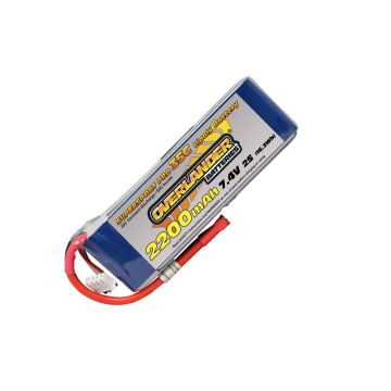 Overlander 2200MAH 7.4V 2S 35C Supersport Pro Lipo Battery (XT60) (OL2566XT60)