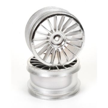 Schumacher Chrome Rear Wheels - GTR (pr) (U2809)