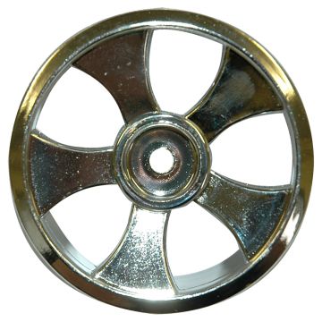 Schumacher Wheel; Chrome 5 Spoke  - Rascal (pr) (U3087)