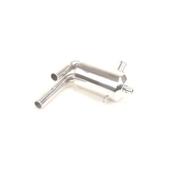 Schumacher Silencer; polished alloy - 36 Twin (U3543)