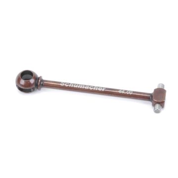 Schumacher Driveshaft; Steel Bone Rear 1pc - Mi4CX-Mi6 (U3838)