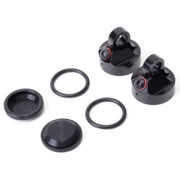 Schumacher Vented Shock Caps - Big Bore - (pr) (U4209)
