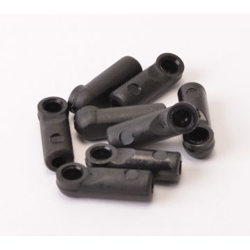 Schumacher Ball Socket Long (Black) - pk8 (U4303)