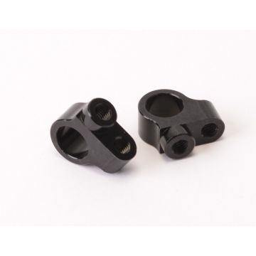 Schumacher Body Post Mount Rear (Black) - Mi5 - 1pr (U4312)