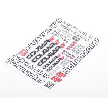 Schumacher Decal sheet - Cougar KF (U4460)
