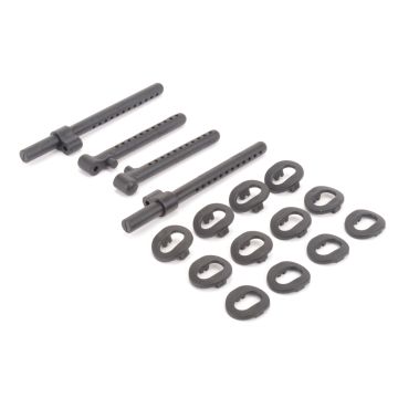 Schumacher Body Mount Mouldings 4pcs - Mi6/evo (U4924)