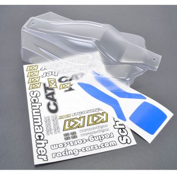 Schumacher Bodyshell + Decal + Window Mask K1 Aero (U5123)