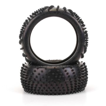 Schumacher SPIRAL 1/8th Tyre - Yellow  (pr) (U6721)