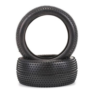 Schumacher MINI PIN 1/8th Tyre - Yellow  (pr) (U6723)