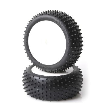 Schumacher Mini Spike 1/8th Pre-Glue - Silver  (pr) (U6751)