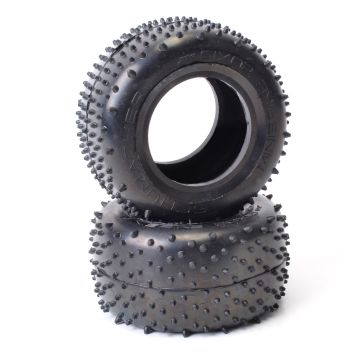 Schumacher Mini Spike - Silver - Truck Tyres  (pr) (U6785)