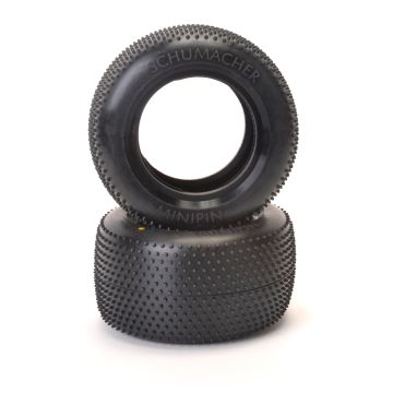 Schumacher Mini Pin - Silver - Truck Tyre - pr (U6815)