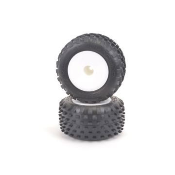 Schumacher Stagger Rib - Blue - Truck Tyre - Pre-Glued  pr (U6882)