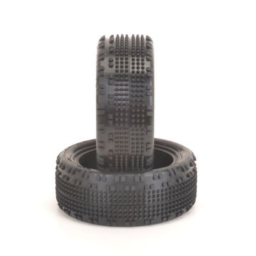 Schumacher Cactus Fusion 2 - 1/10 4WD Tyres - Front - Blue (U6896)