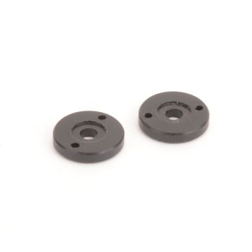 Schumacher Big Bore Piston - 2 Hole Black 1.60 (pr)  (U7086)